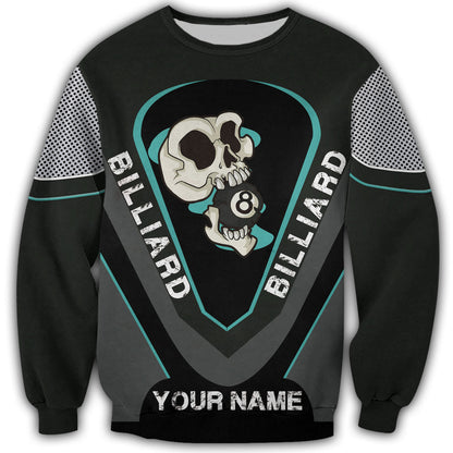 Billiard Shirt, All-Over Print Unisex Pool Player Shirt