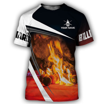 Personalized Name Billiard AK4 All Over Printed Unisex Shirt