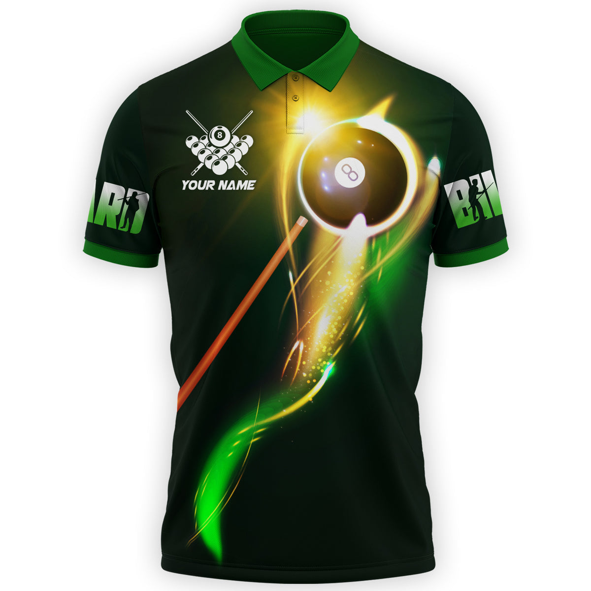 Personalized Name Billiard AK8 All Over Printed Unisex Shirt