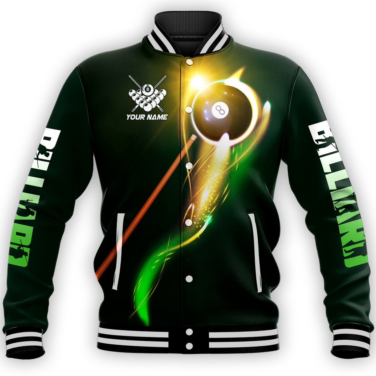 Personalized Name Billiard AK8 All Over Printed Unisex Shirt