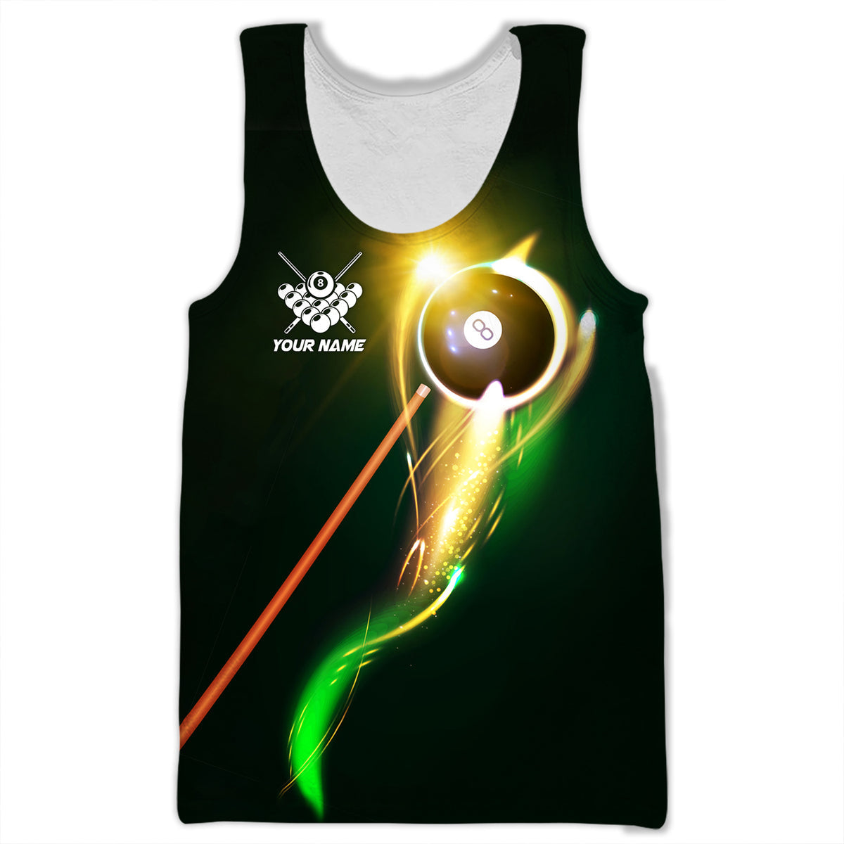 Personalized Name Billiard AK8 All Over Printed Unisex Shirt