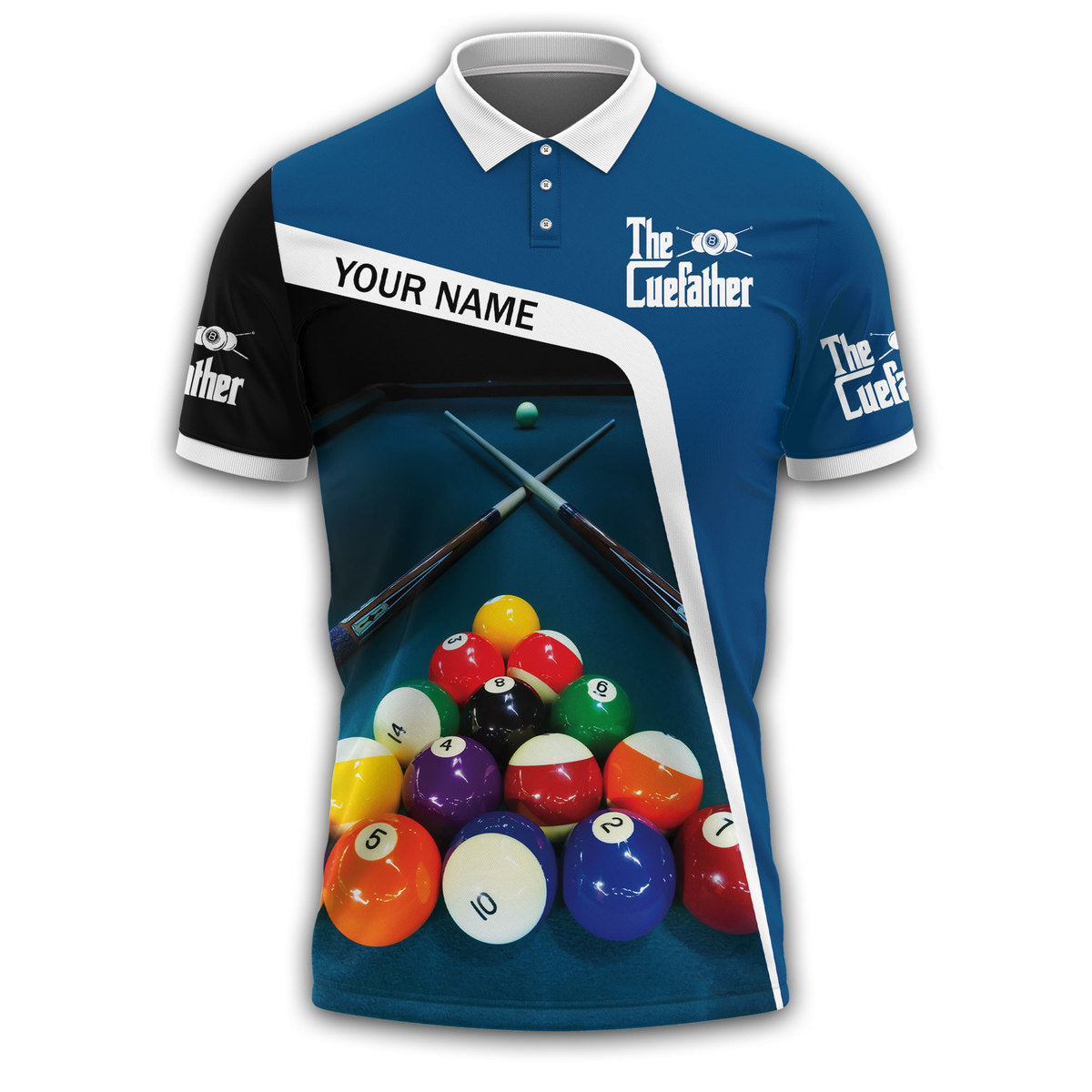 Personalized Name Billiard AK18 All Over Printed Unisex Shirt K280403