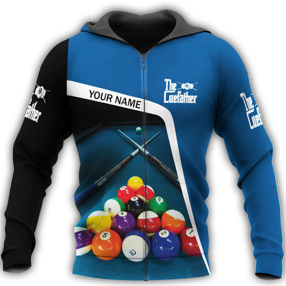 Personalized Name Billiard AK18 All Over Printed Unisex Shirt K280403