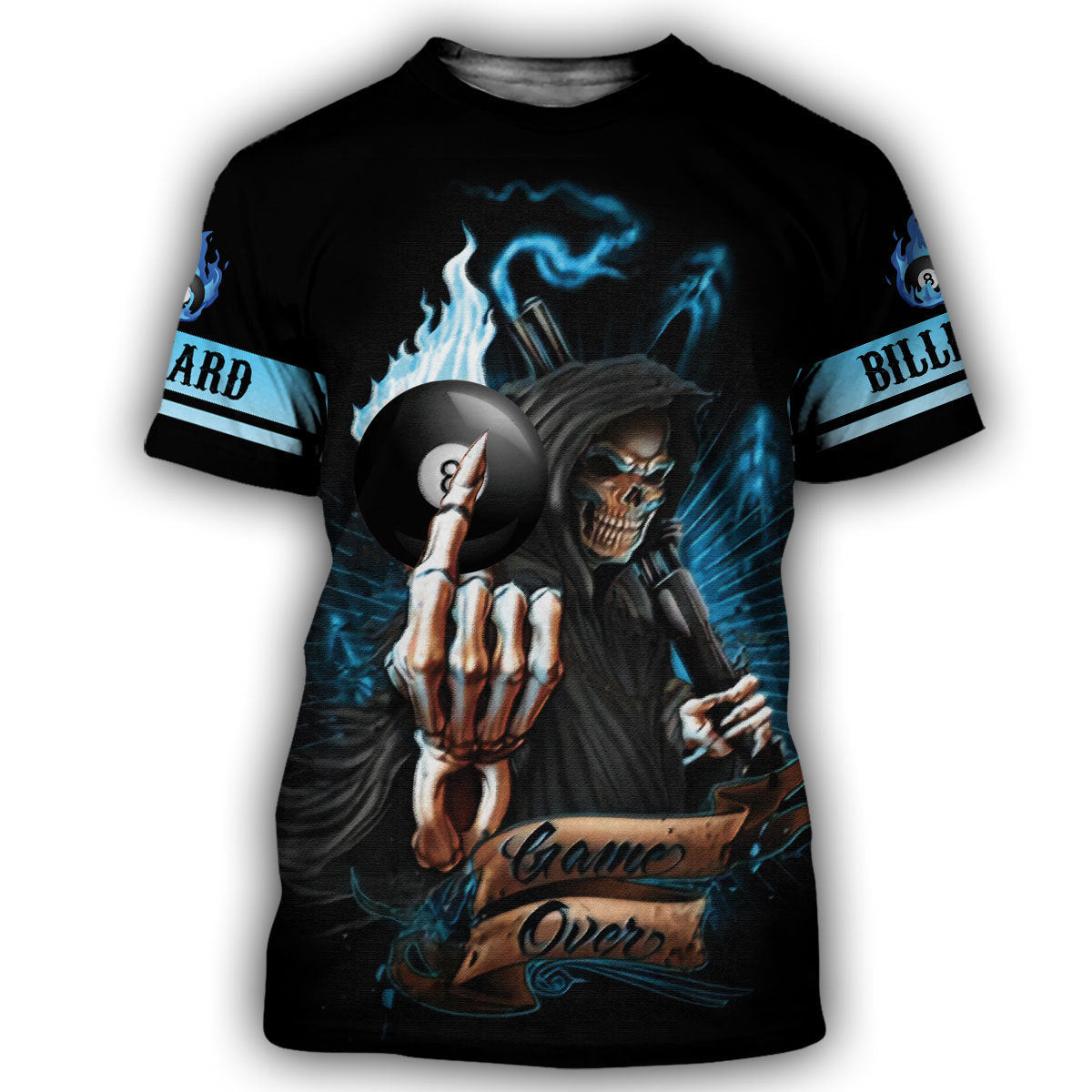 Billiard AK27 All Over Printed Unisex Shirt