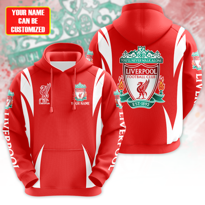 Personalized LVP FC Sport All over Printed Hoodie and Sweatpants set
