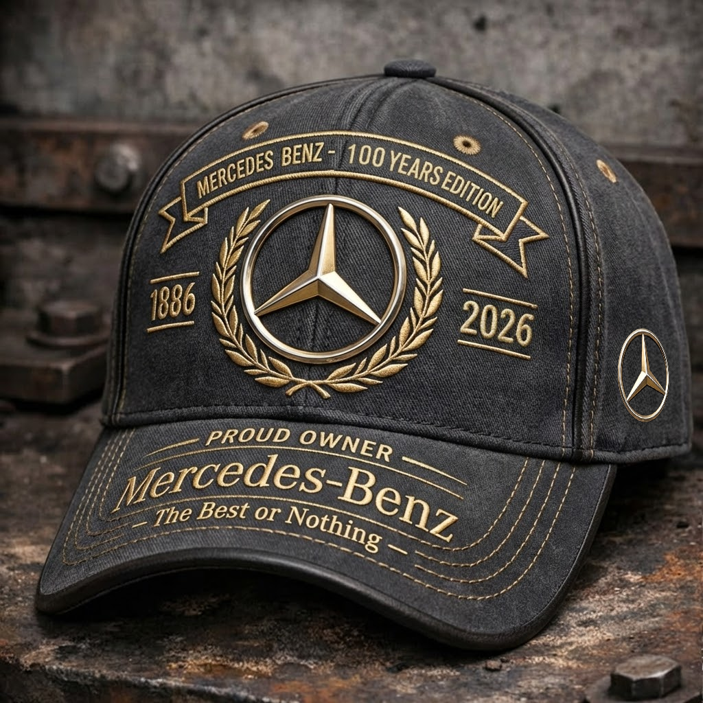 Personalized Merc 100th Anniversary Proud Owner Classic Cap
