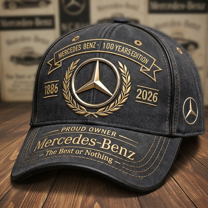 Personalized Merc 100th Anniversary Proud Owner Classic Cap