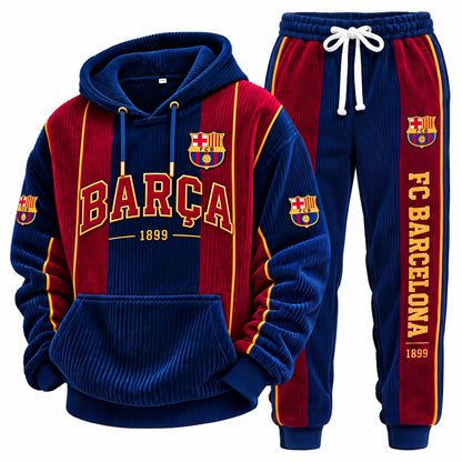 Barca FC New Style 2026 Hoodie and Sweatpants set