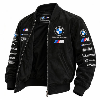 Bw Motorsport Faux 2026 Bomber Jacket