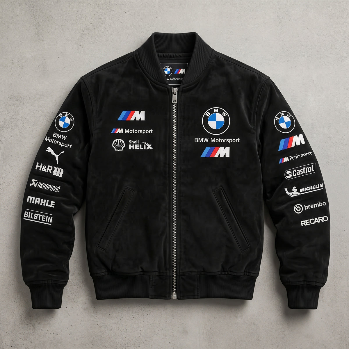 Bw Motorsport Faux 2026 Bomber Jacket