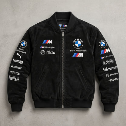 Bw Motorsport Faux 2026 Bomber Jacket