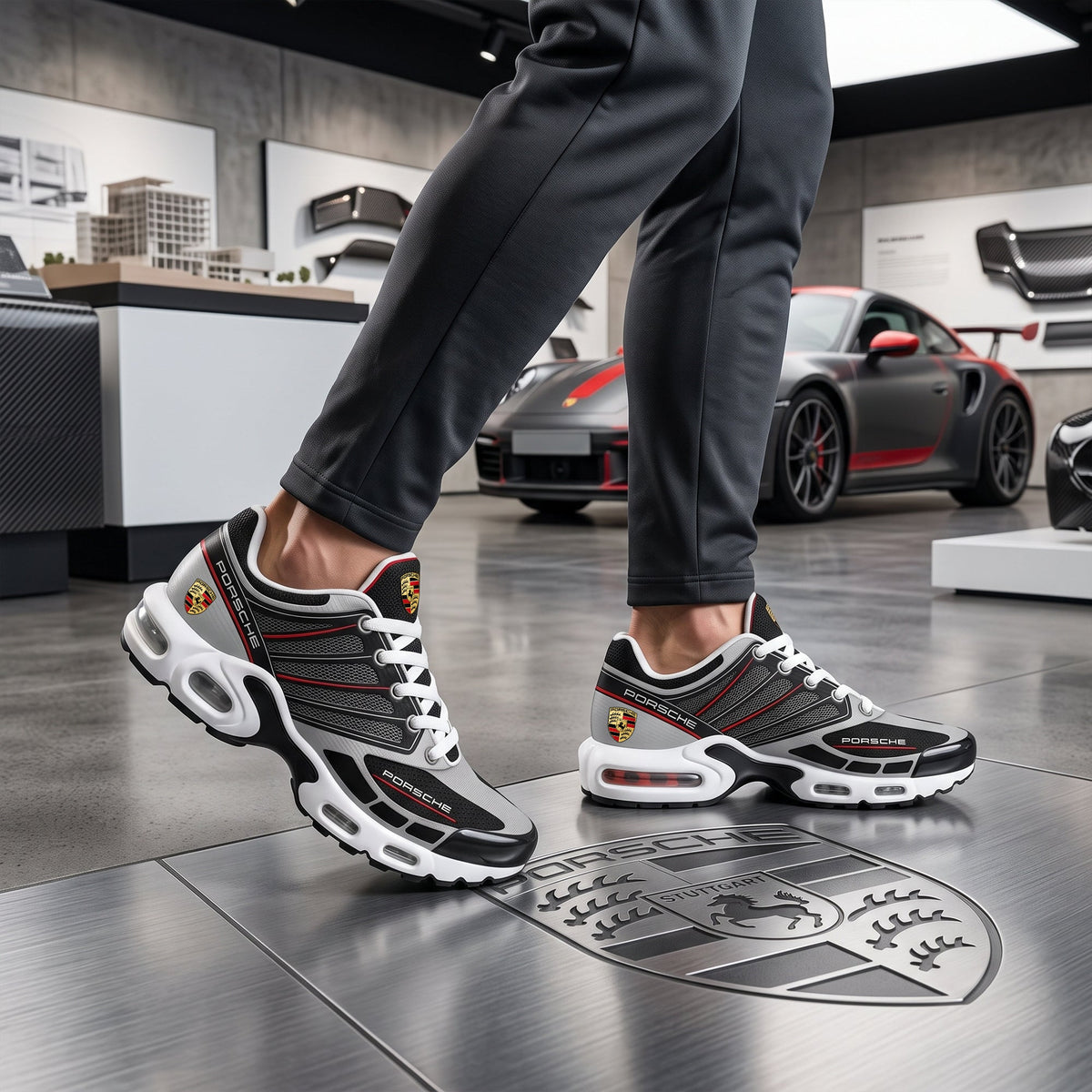Pors AirFlow 2026 Sport Cushion Sneaker