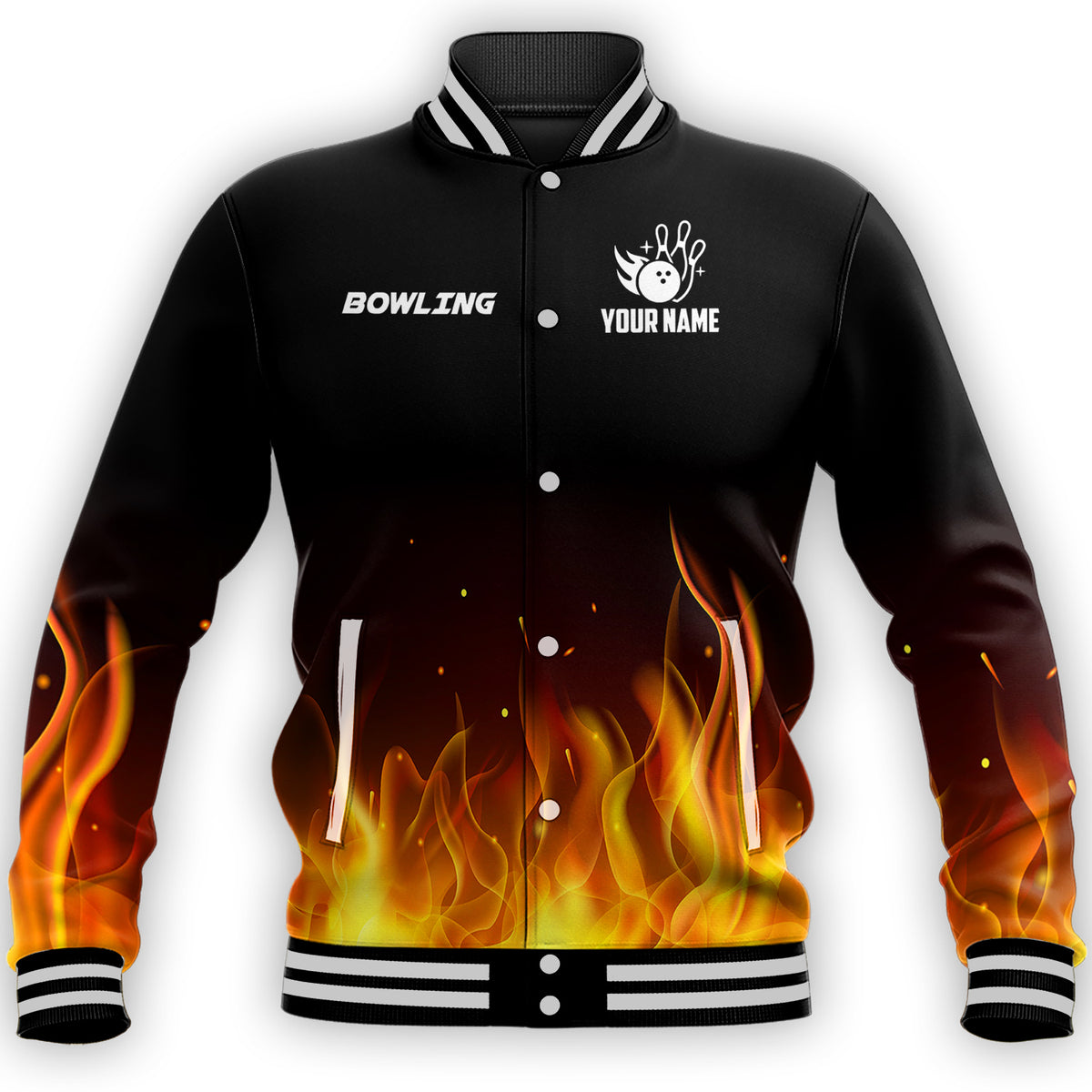 That's How I Roll Bowling Shirt, All Over Print Unisex Bowler Shirt