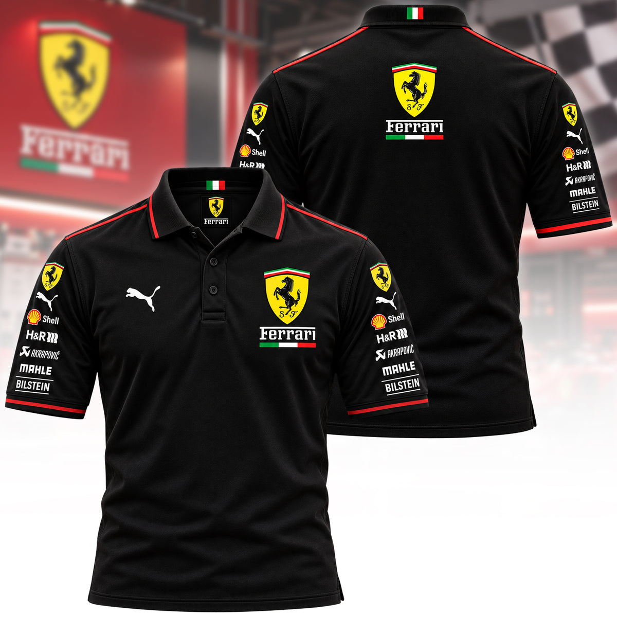 Fr Hardshield 2026 Uniform Printed Polo Shirt