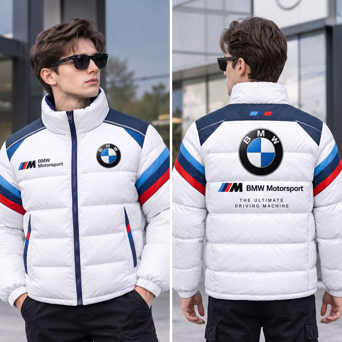 Bw Motorsport 2026 Puffer Thermal Stand Collar Jacket