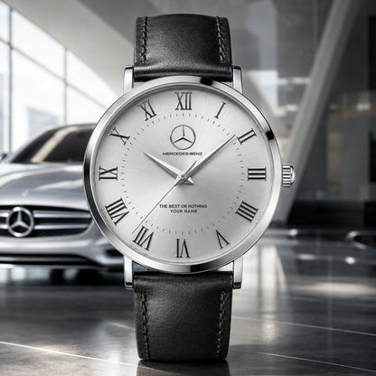 Personalized Merc Aurelius 1926 Leather Watch