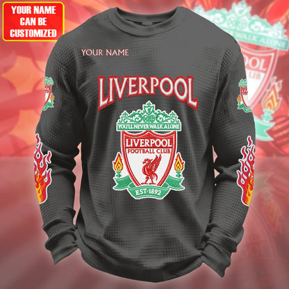 Personalized LVP Quilted Textur Unisex Sweater