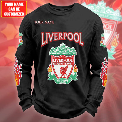 Personalized LVP Quilted Textur Unisex Sweater
