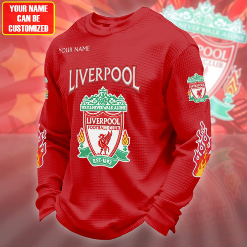 Personalized LVP Quilted Textur Unisex Sweater