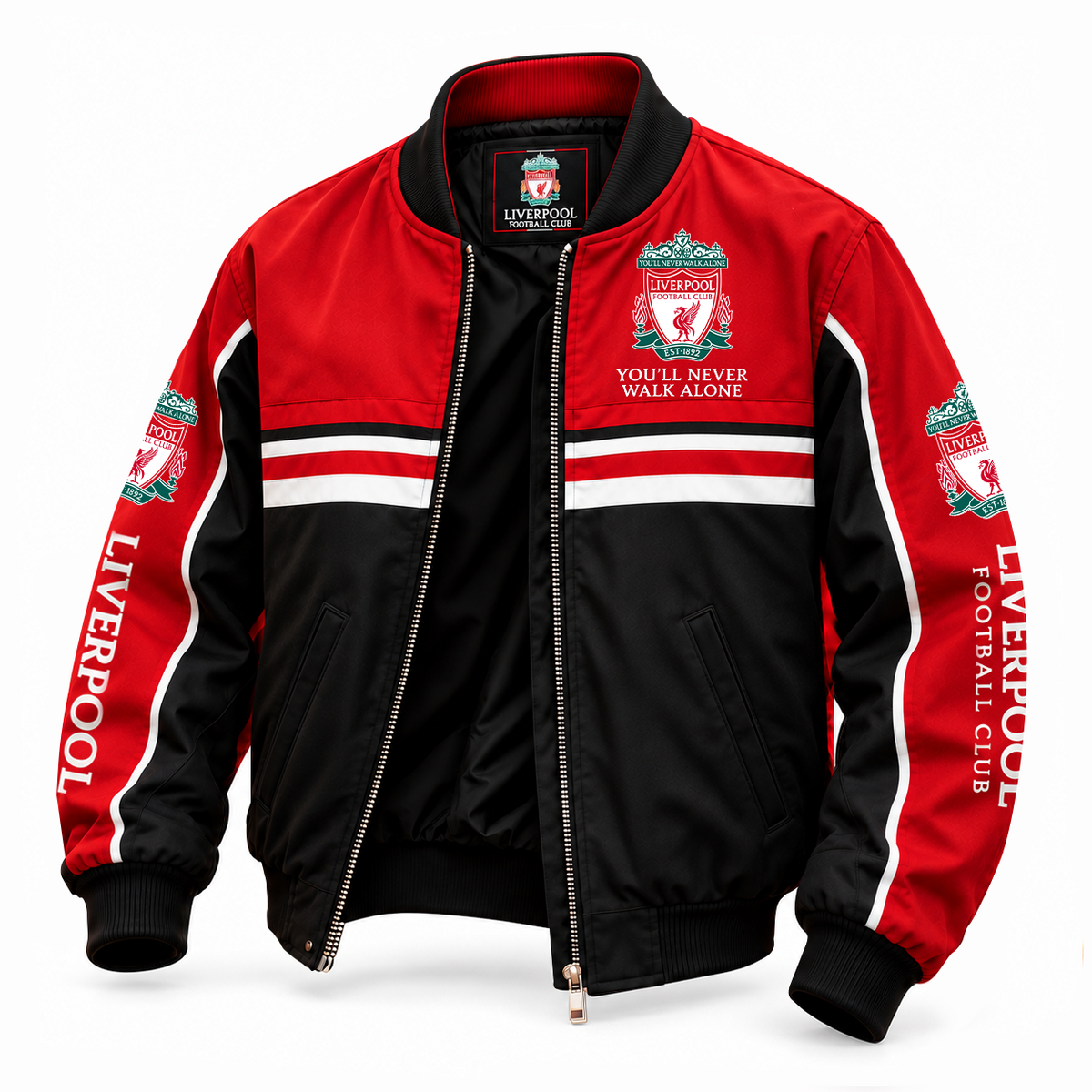 Lvp FC Faux 2026 Bomber Jacket