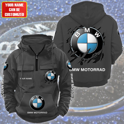 Personalized BW Motorrad Retro Cotton Hoodie