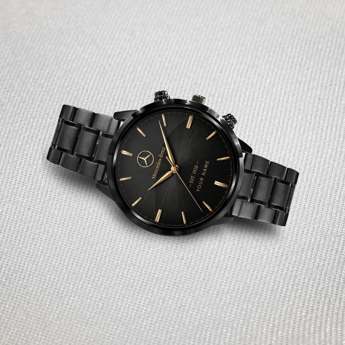 Personalized Merc EST 1926 Edition Stainless Steel Watch