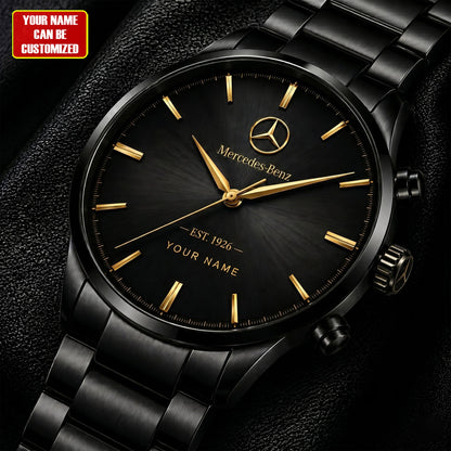 Personalized Merc EST 1926 Edition Stainless Steel Watch