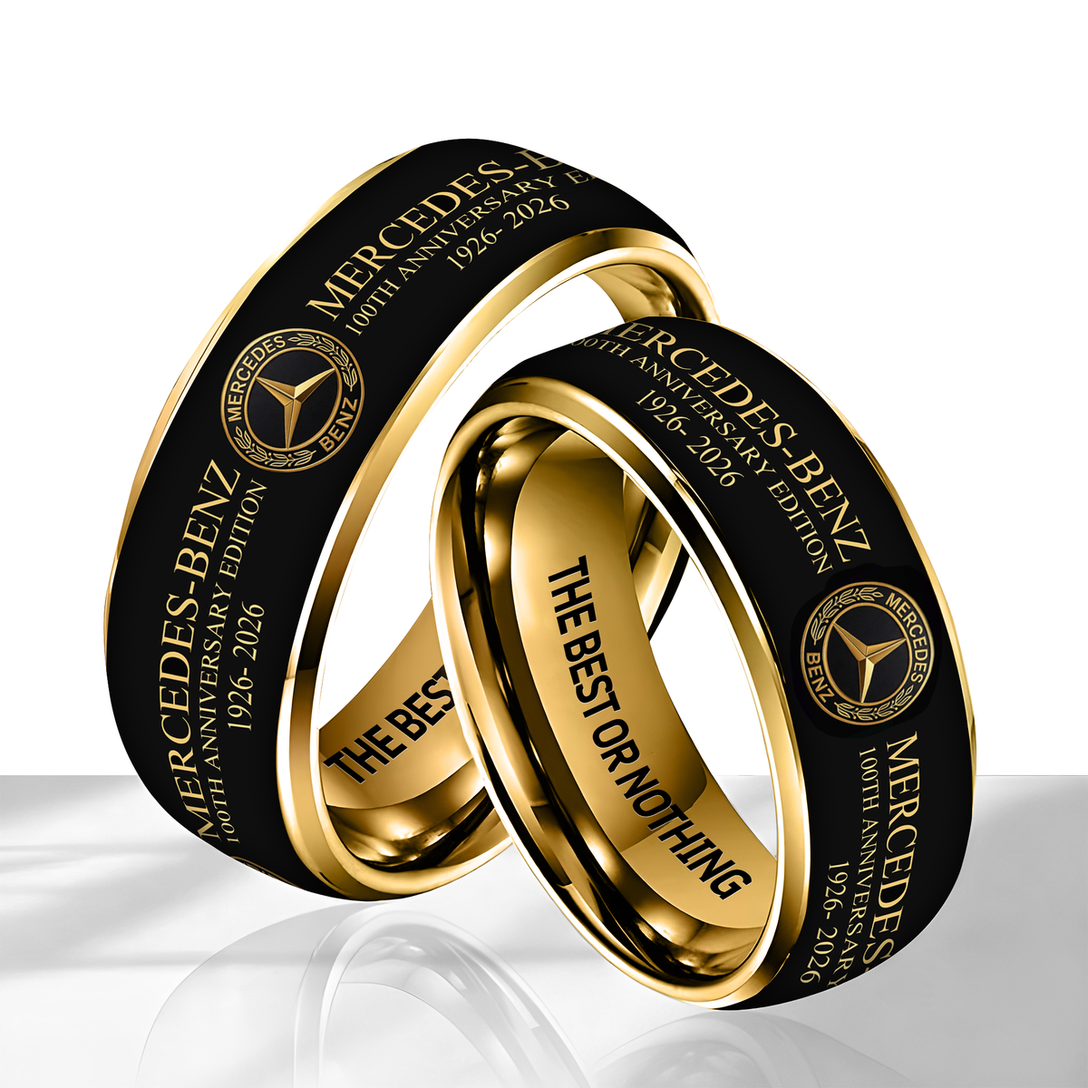 Merc 100th Anniversary Edition Custom Alloy Ring (1926-2026)