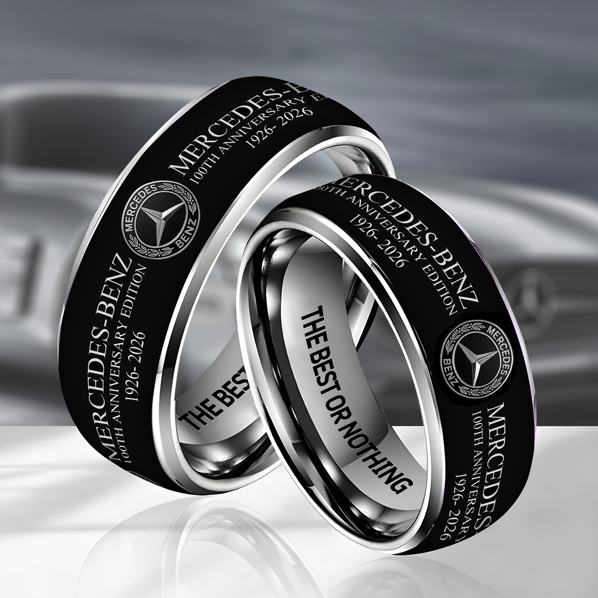 Merc 100th Anniversary Edition Custom Alloy Ring (1926-2026)