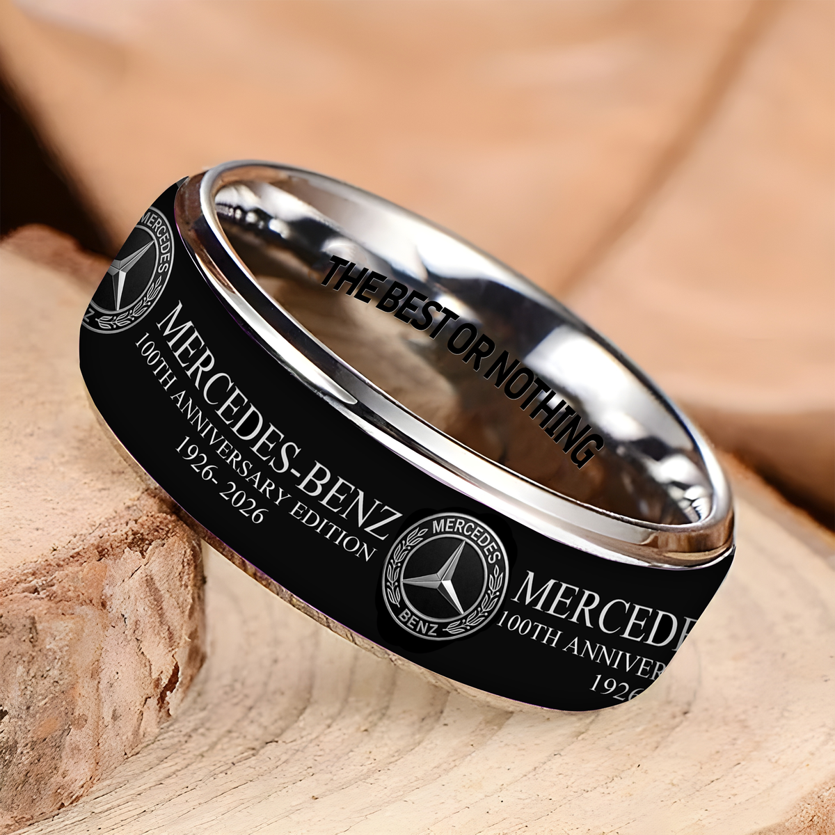 Merc 100th Anniversary Edition Custom Alloy Ring (1926-2026)