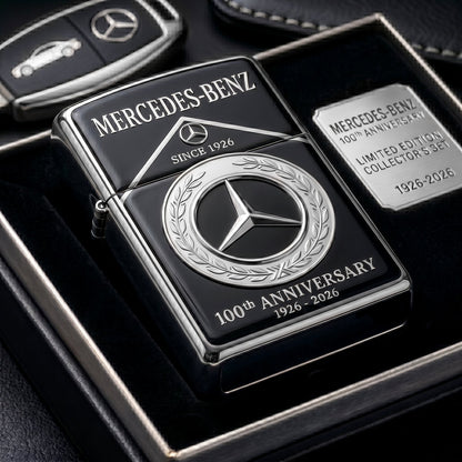 Merc 100th Anniversary Edition Elegant Zippo Lighter (1926-2026)