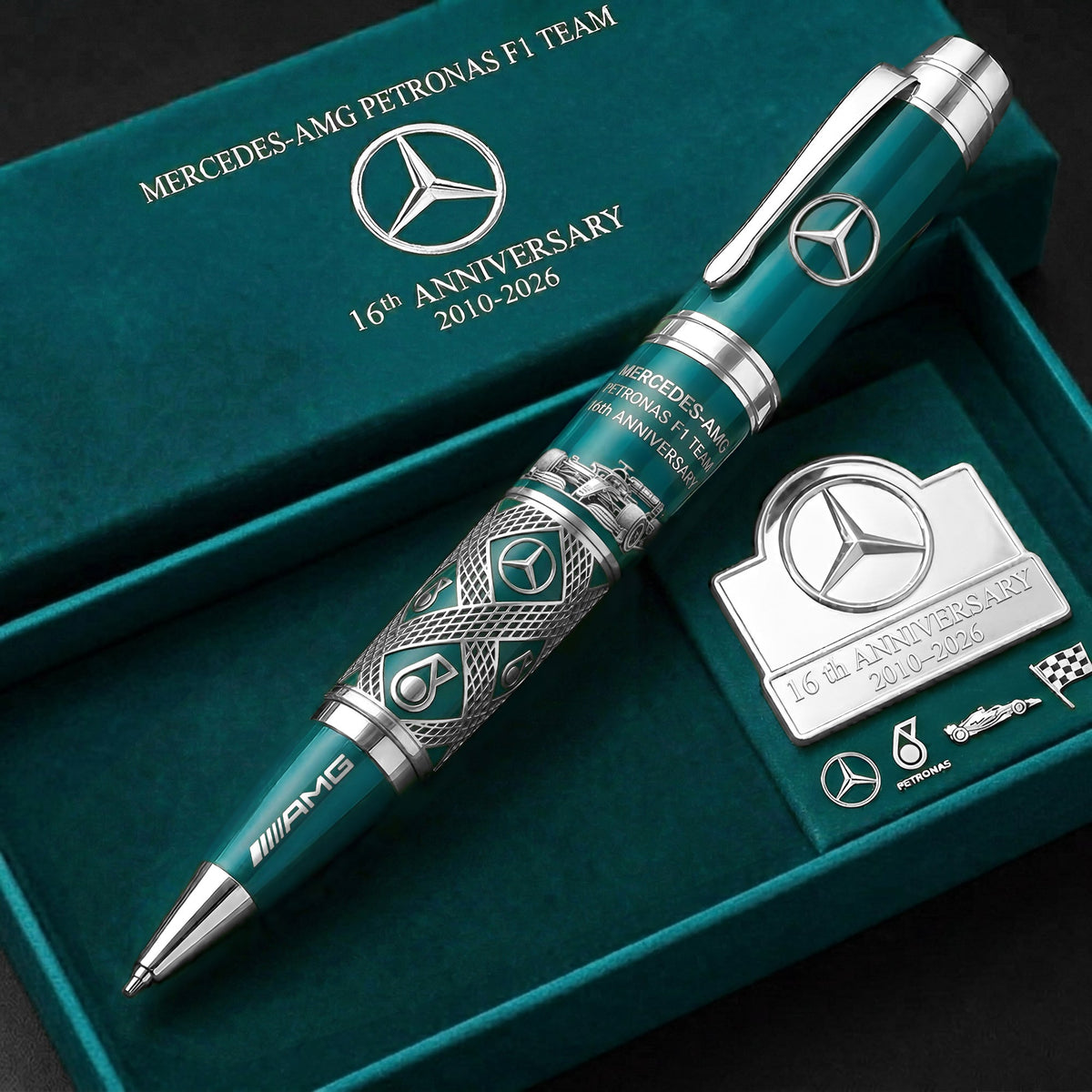Merc AMG Petronas 16th Anniversary Edition Ballpoint Pen (2010-2026)