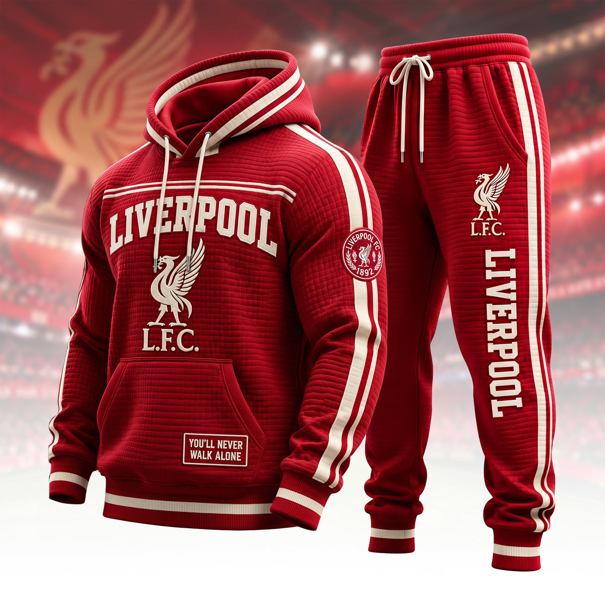 LVP FC EST 1892 New Style Hoodie and Sweatpants set