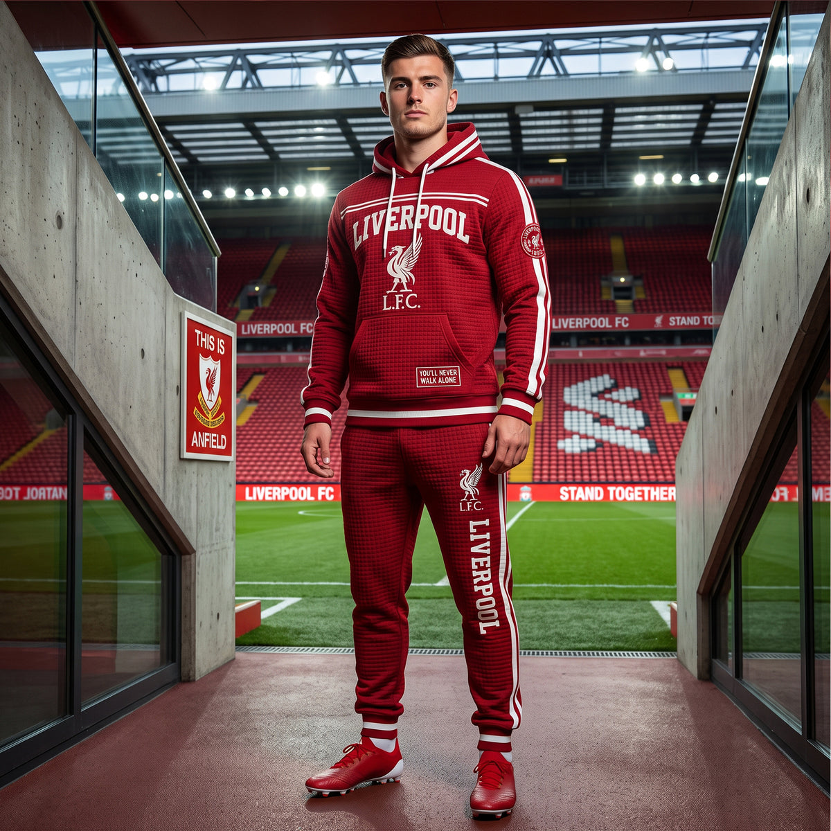 LVP FC EST 1892 New Style Hoodie and Sweatpants set