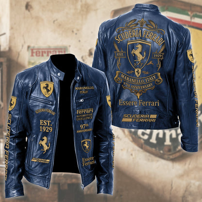 SF 97th Anniversary Vintage Collar Leather Jacket (1929-2026)