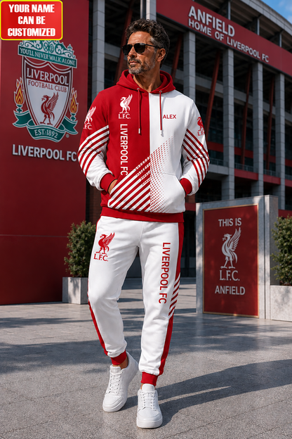 Personalized LVP FC Sport 2026 3D All over Printed Hoodie and Sweatpants set