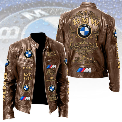 BW 110TH Anniversary Vintage Collar Leather Jacket (1916-2026)