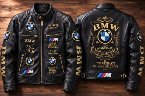 BW 110TH Anniversary Vintage Collar Leather Jacket (1916-2026)