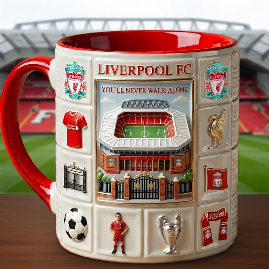 LVP FC Stadium Accent Mug , Cream Mug Gifts , Holiday Gifts