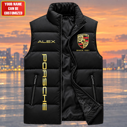 Pors Driven By Dreams Sleeveless Windproof Puffer Jacket