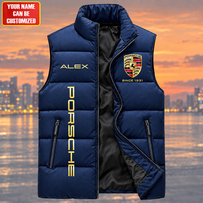 Pors Driven By Dreams Sleeveless Windproof Puffer Jacket