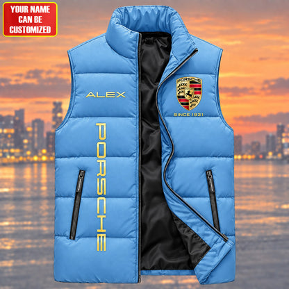 Pors Driven By Dreams Sleeveless Windproof Puffer Jacket