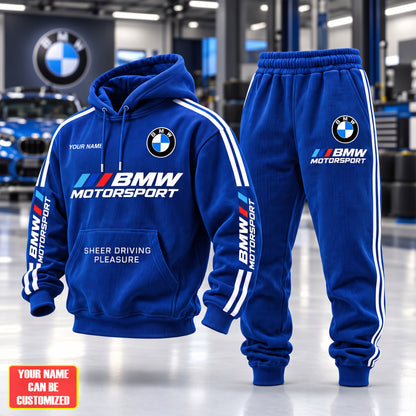 Personalized BW Motorsport New Style 3D All over Printed Hoodie and Sweatpants set