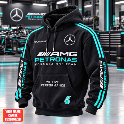 Personalized Merc AMG Petronas New Style 3D All over Printed Hoodie and Sweatpants set
