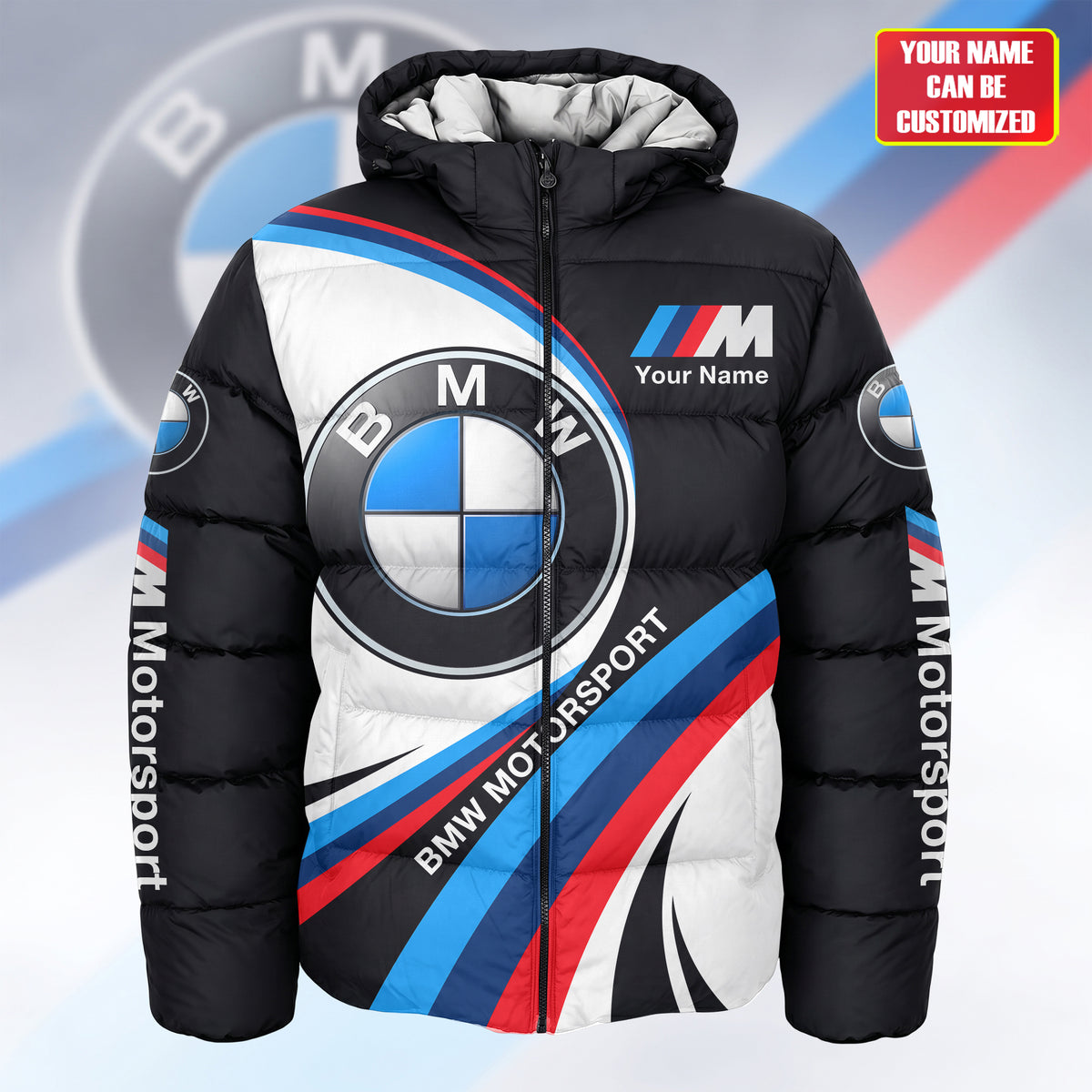 BW Motorsport 2026 Puffer Thermal Stand Collar Jacket V2
