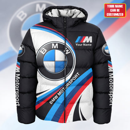 BW Motorsport 2026 Puffer Thermal Stand Collar Jacket V2