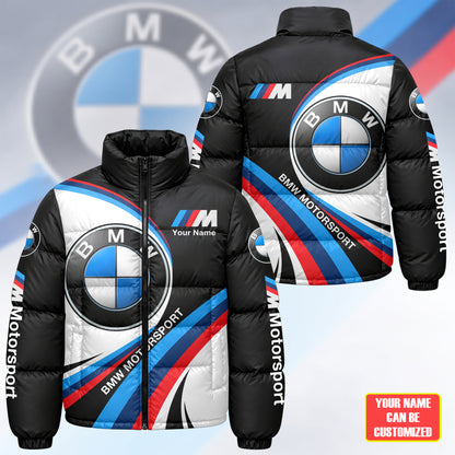 BW Motorsport 2026 Puffer Thermal Stand Collar Jacket V2