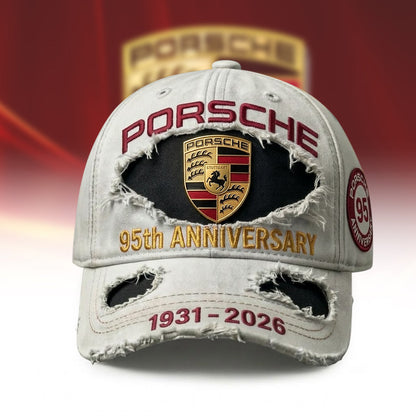 Pors 95 Years Anniversary Denim Classic Cap (1931-2026)