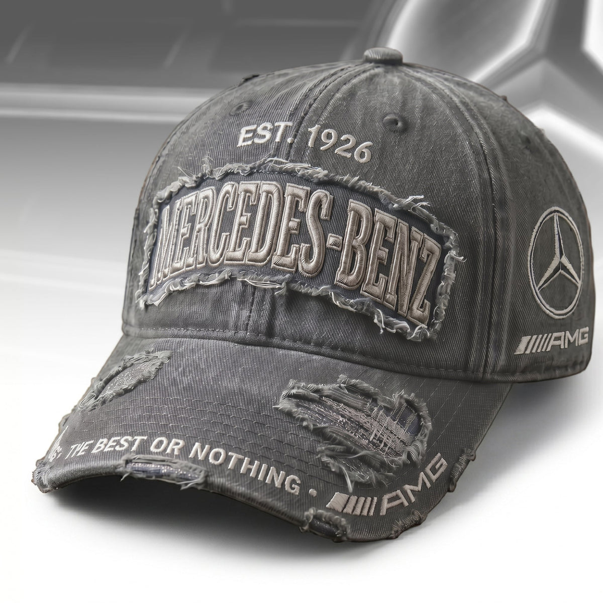 Merc AMG Vintage Denim Classic Cap