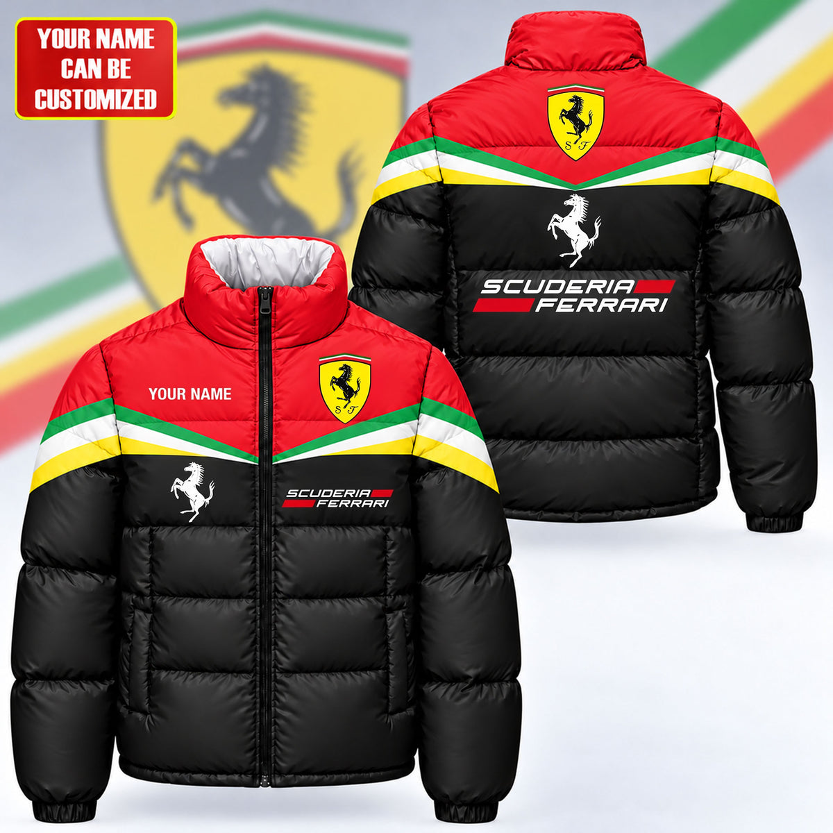 SF 2026 Puffer Thermal Stand Collar Jacket